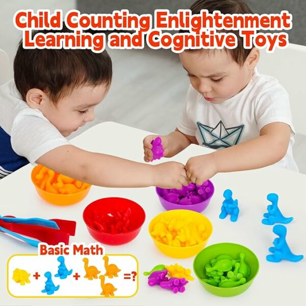 Montessori Fine Motor Training Toys Colors Cognitive Sorting Count Matching Games Parish Open Learning Materials Home Education - Image 3